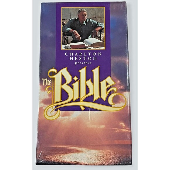 3 Classic VHS Movies The Bible Charlton Heston Gidget  From Here To Eternity NIP - Picture 6 of 8